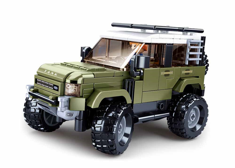 Sluban, Car Club Theme, Offroad Car, 149 Piece, Block Bricks Toys, Lego Compatible, Construction Set, Made of Non-Toxic Abs, Educational Toy, M38-B0663A, Multi Color for Kids Sluban, Car Club Theme, Offroad Car, 149 Piece, Block Bricks Toys, Lego Compatible, Construction Set, Made of Non-Toxic Abs, Educational Toy, M38-B0663A, Multi Color for Kids
