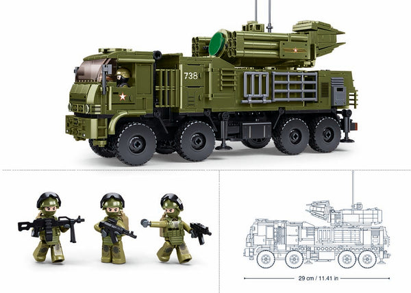 Sluban Pantsir S1S Military Missile Launcher - M38-B1252
