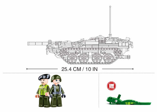 Swedish STRV103 - Modern Main Battle Tank M38-B1010 - 692 Pcs