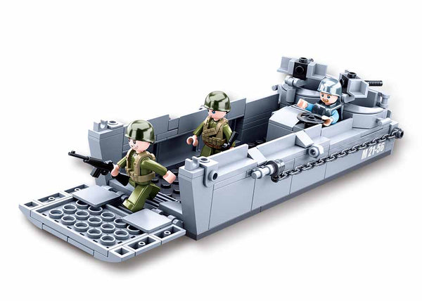 Higgins US WW2 Landing Craft   - 182 Piece - M38-B0855