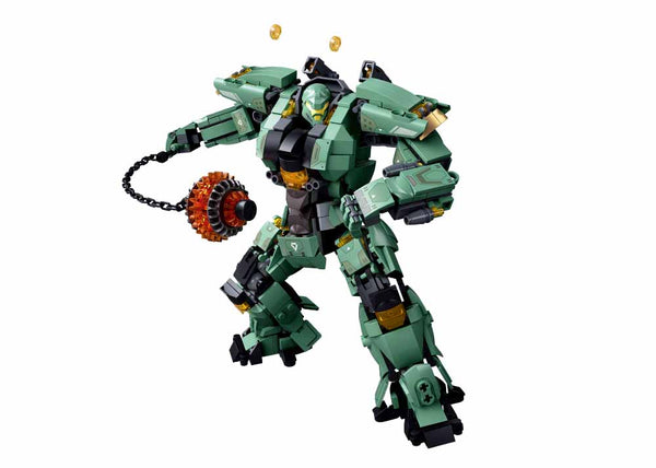 Mech Warrior -Green Warrior B1153
