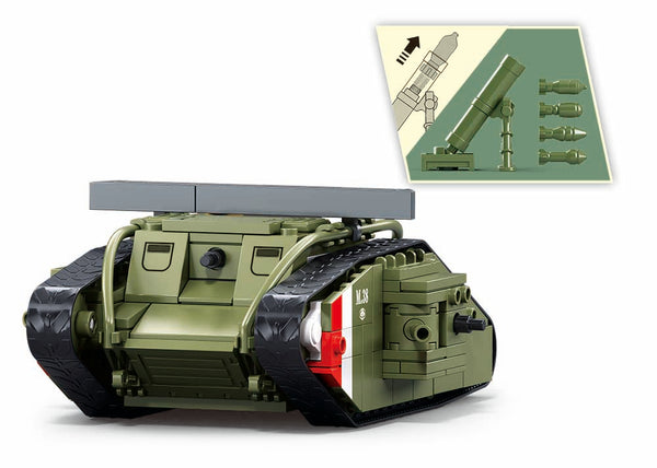 WW1 Mark 1 British Tank Battlefield -B1296