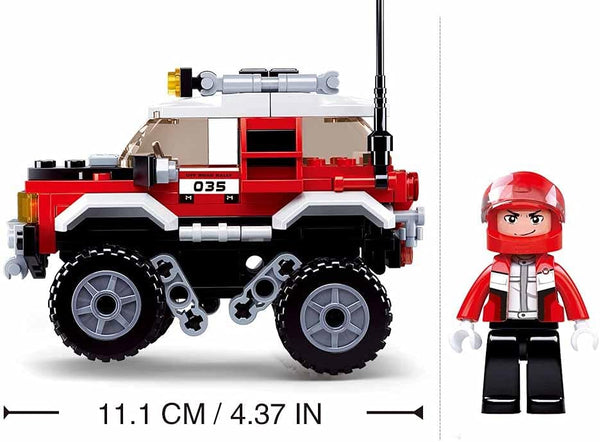 Sluban Off Road Car Club - 4x4 Car Series M38-B0663B