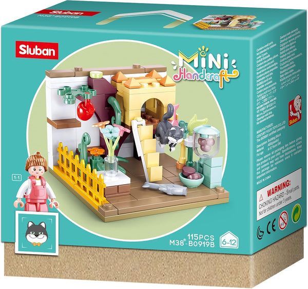 Mini Sets / Mini Pet Scene Building 8 sets in One Mega Pack  - 868 Pieces - M38-B0919
