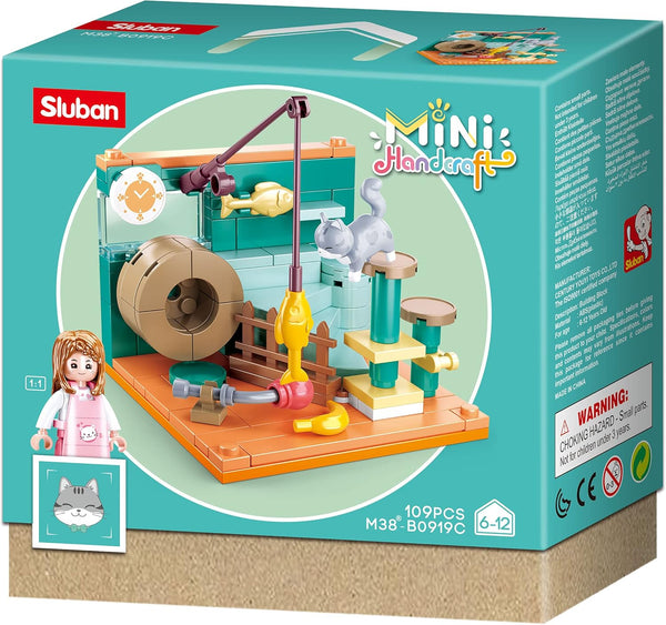 Mini Sets / Mini Pet Scene Building 8 sets in One Mega Pack  - 868 Pieces - M38-B0919