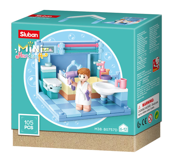 Girl's Mini House sets  - 868 Pieces - M38-B0757