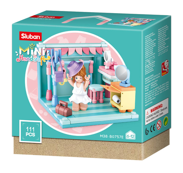 Girl's Mini House sets  - 868 Pieces - M38-B0757