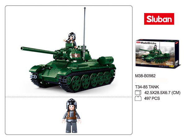 T-34 Russian Tank  M38-B0982