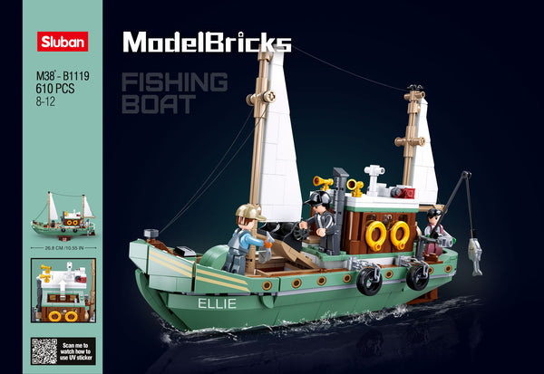 Deep Sea Fishing Boat - B1119