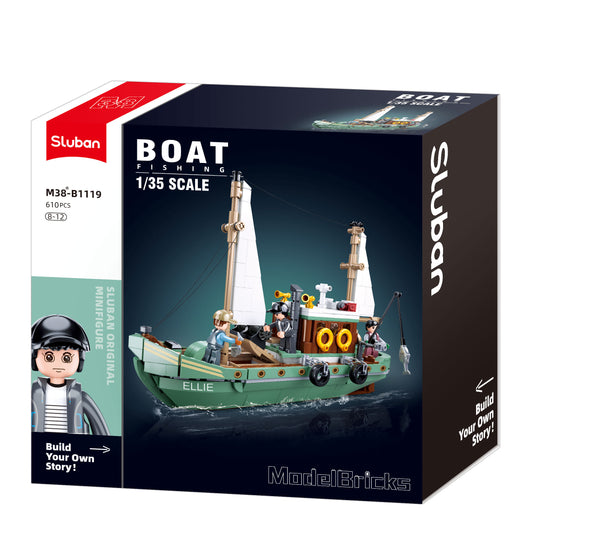 Deep Sea Fishing Boat - B1119