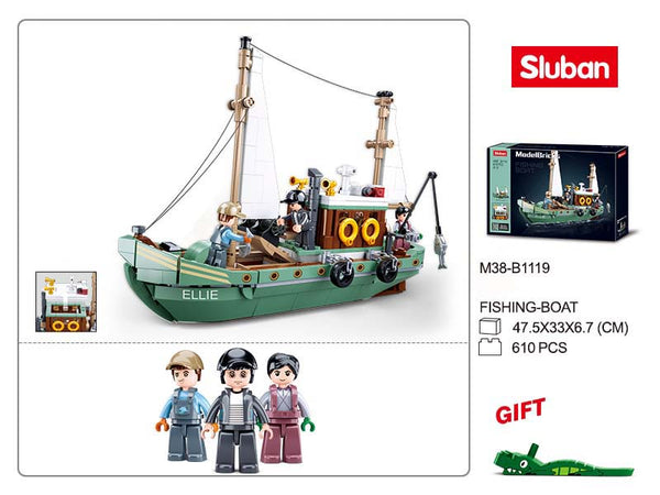 Deep Sea Fishing Boat - B1119