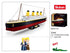 1/350 SCALE TITANIC MODEL KIT M38-B1122 (65 cm / 25 in Long)  - 2401 PCS