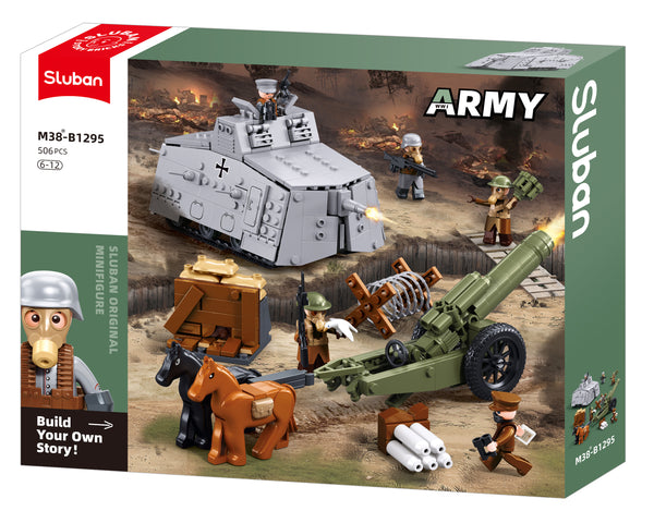 WW1 A7V German Tank Battlefield -B1295