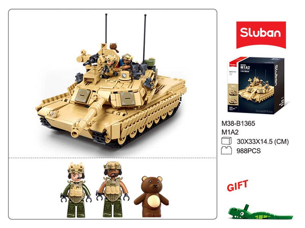 M1A2 Abrams TUSK II US Main Battle Tank - Sluban B1365