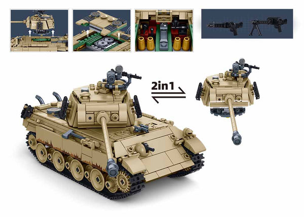 WWII German Panther G-S Tank - M38-B1535
