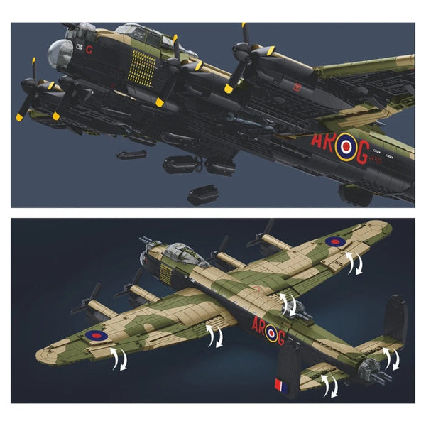Avro Lancaster Bomber WW2 Airplane - B1609