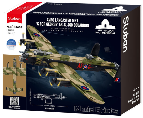 Avro Lancaster Bomber WW2 Airplane - B1609