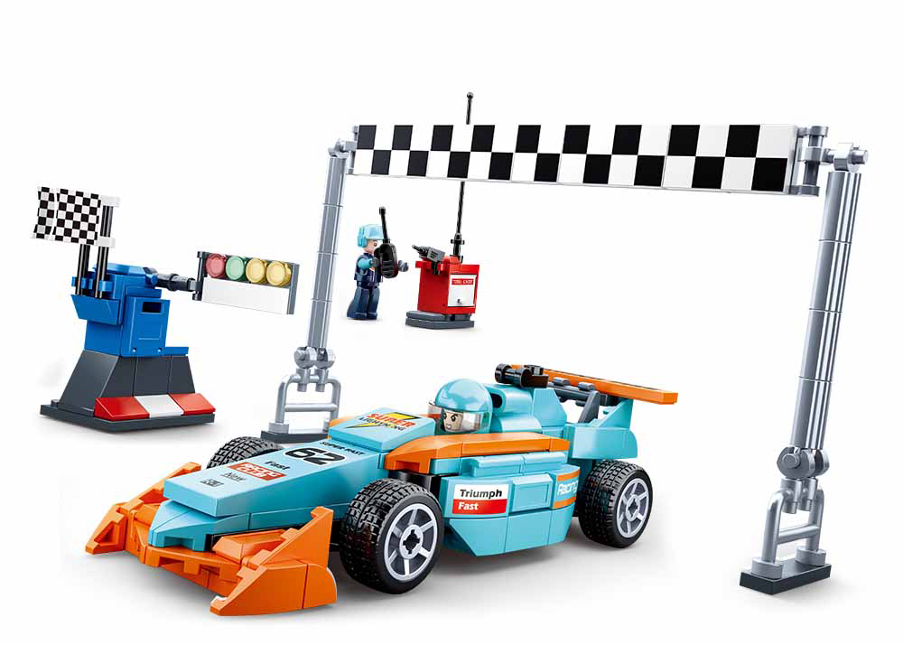 Racing Team Small Scale Race Car -210 Pieces - M38-B0762 | Sluban North ...