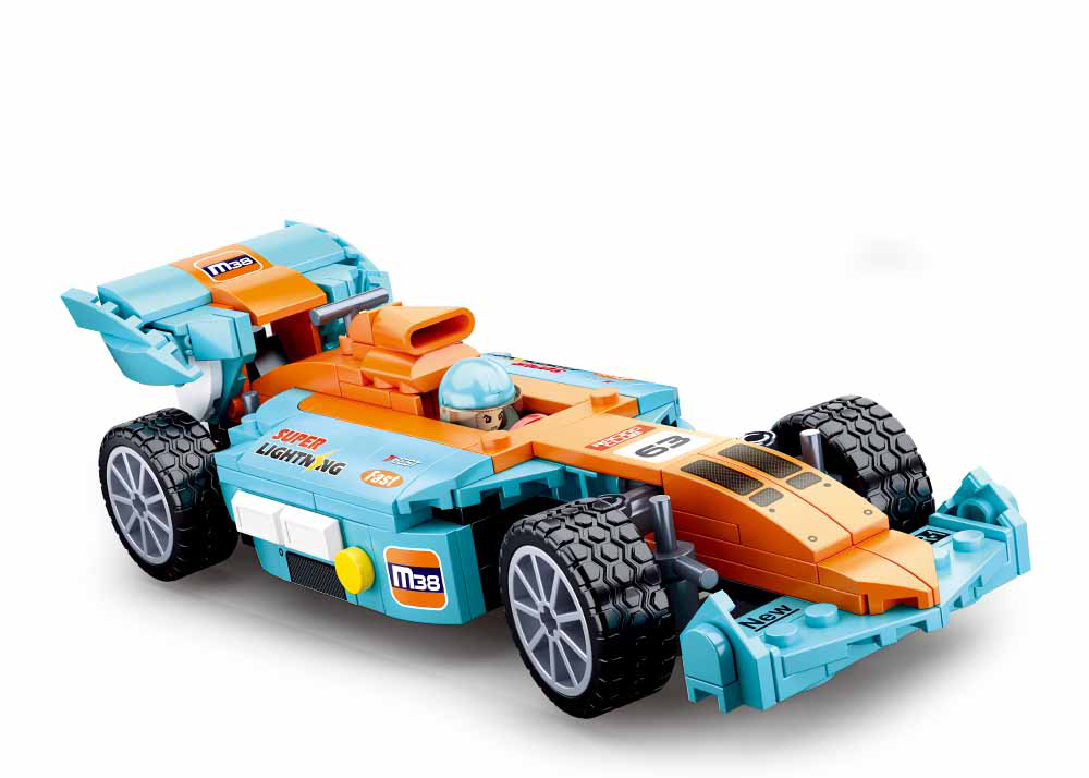Racing Team Large Scale Race Car -221 Pieces - M38-B0763 | Sluban North ...