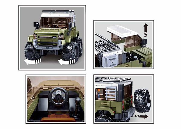 SUV Off Road 4x4 Truck -  M38-B1015