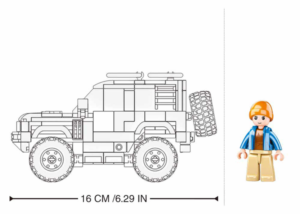 SUV Off Road 4x4 Truck -  M38-B1015
