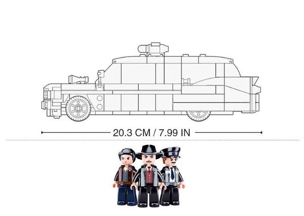 Getaway Car & Police Chase M38-B1099