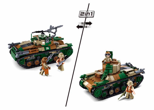 Japanese Type 97 WW2 Tank - M38-B1107