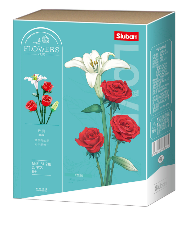 Sluban - Rose Flower Arrangement -  B1121B