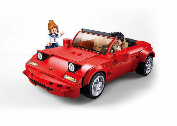 Classic 80’s Sports Car (M38-B1128) 264 PCS