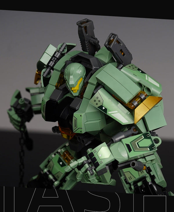 Mech Warrior -Green Warrior B1153