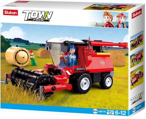 Sluban M38-B0778 Camion Transporteur De Bûches Grand - 209 Pièces - Jeu De Construction