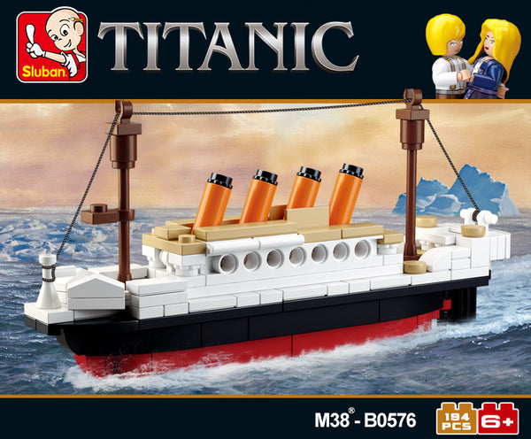 Mini TITANIC Set M38-B0576 (16 CM / 6.5 INCH LONG)