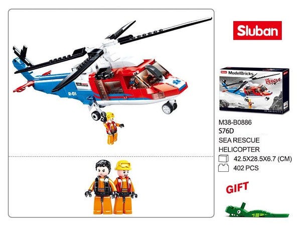US NAVY Marine Rescue Helicopter  -  M38-B0886 - 402 pcs