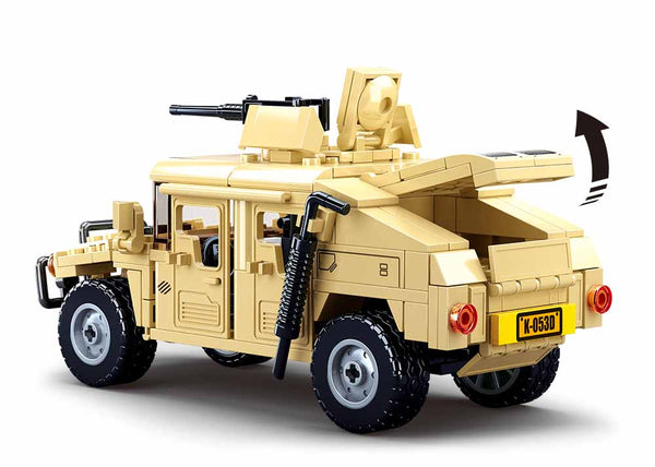 US Army Hummer - Modern Military Assault Vehicle - 265 Pcs - ( M38-B0837 )