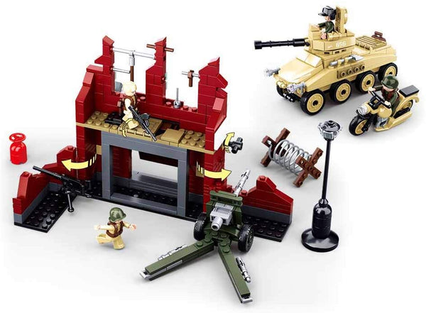 Battle of Stalingrad - Tank and City Battle Set 479 Pieces - M38-B0696