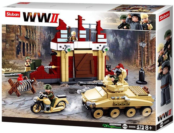 Battle of Stalingrad - Tank and City Battle Set 479 Pieces - M38-B0696