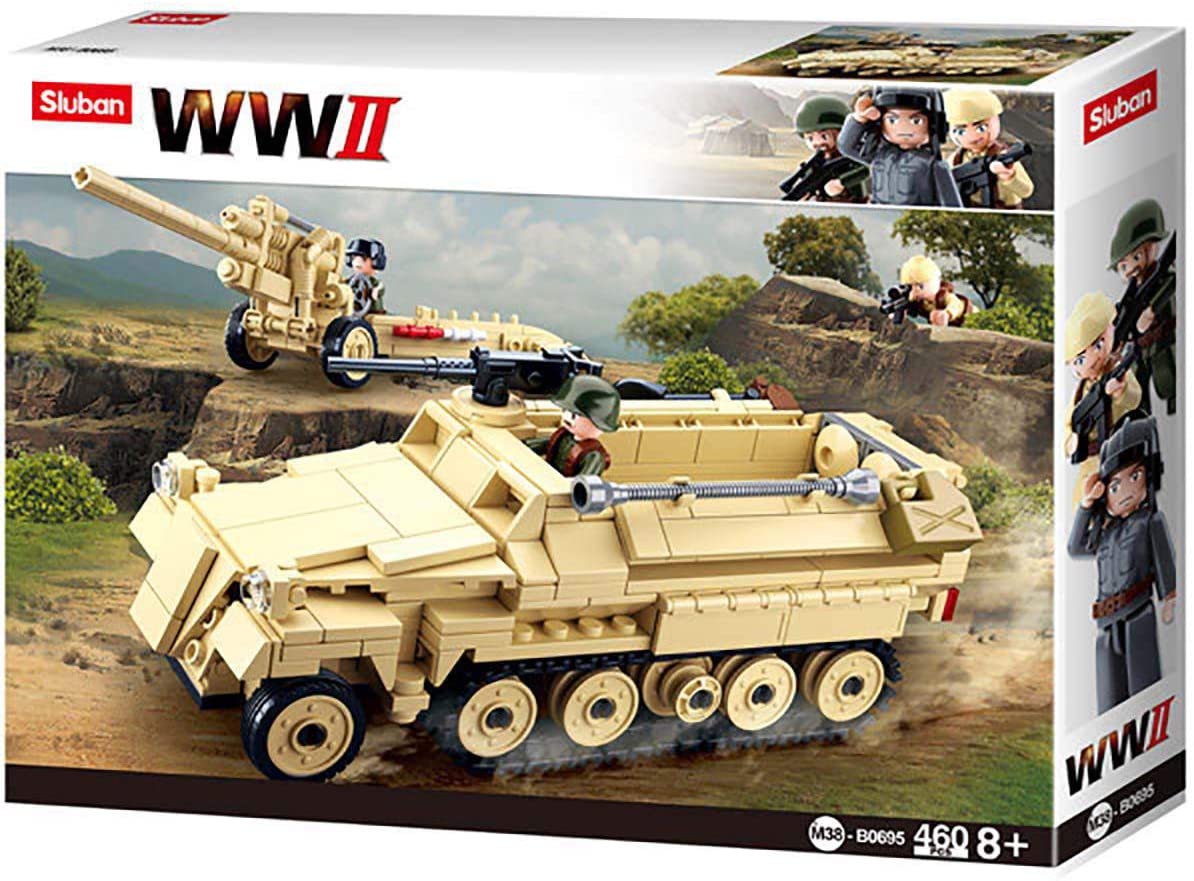 Lego ww2 german half track discount
