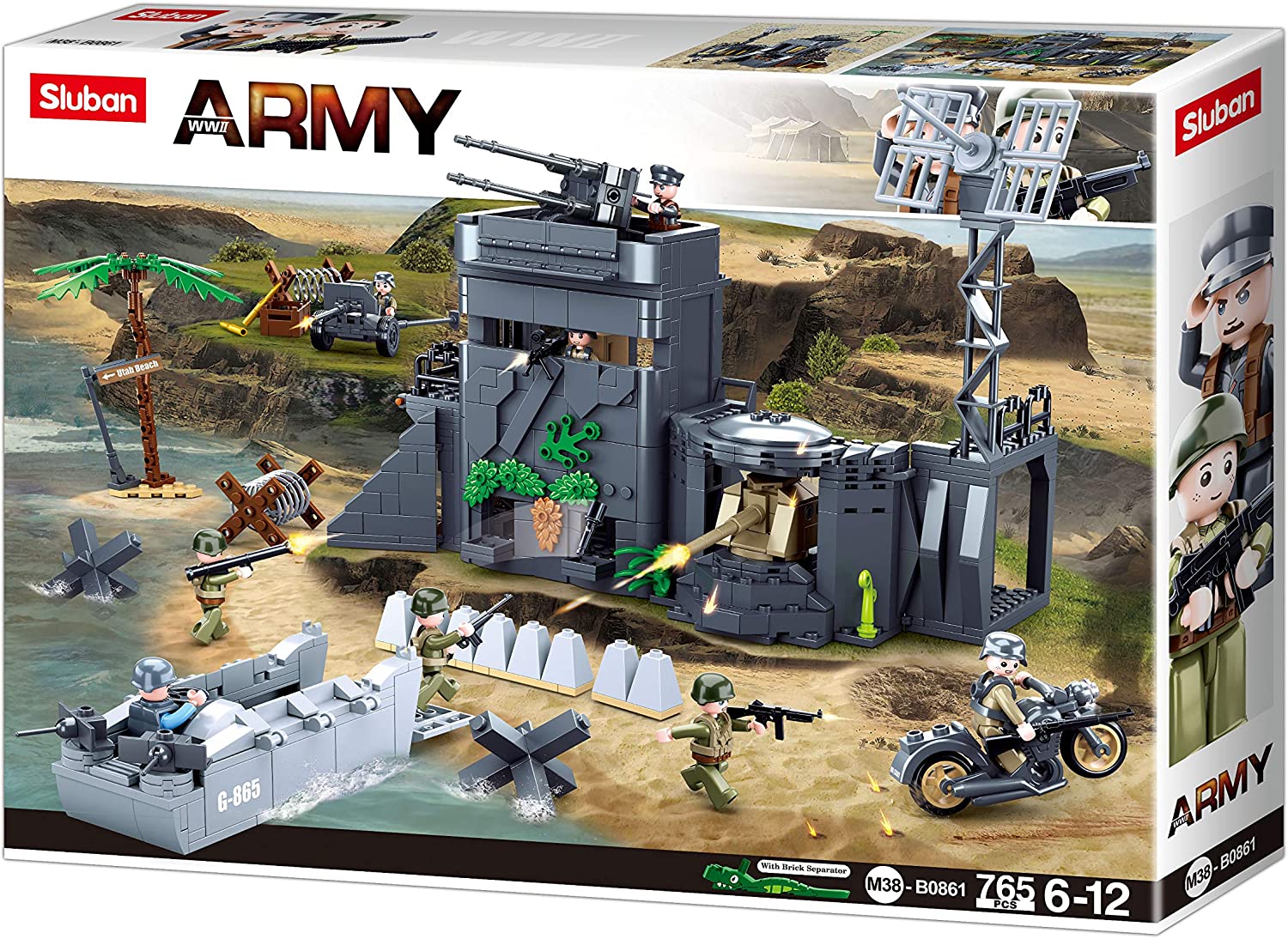 Sluban WWII Brick Battle Sets - Relive History in Your Hands