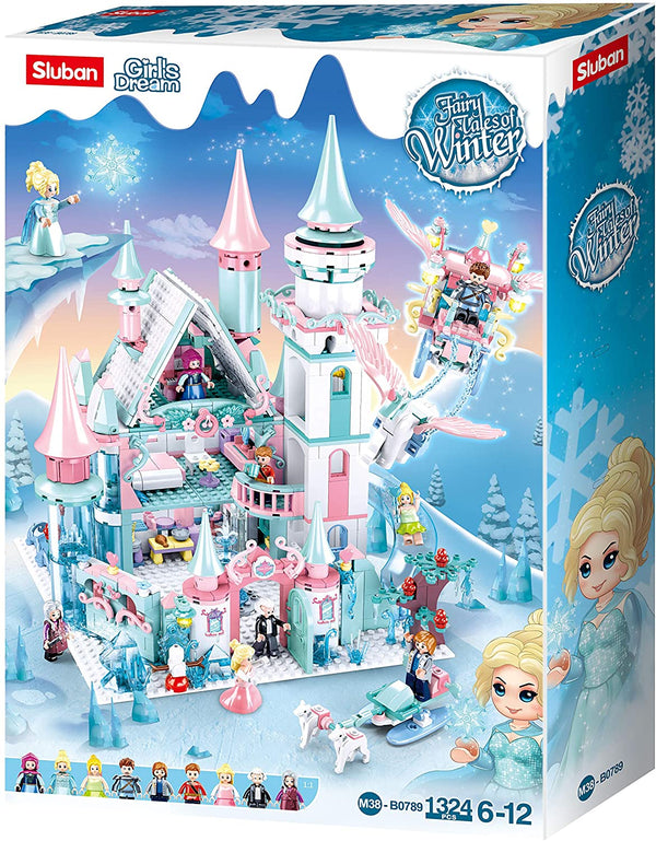 Sluban Fairy Tale Castle Adventure Winter Castle - 1324 Psc - M38-B0789