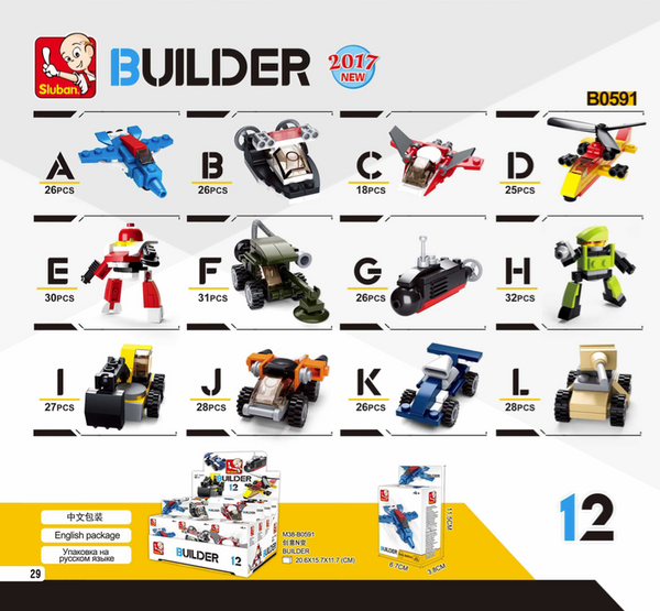 Builder Sets - M38-B0591