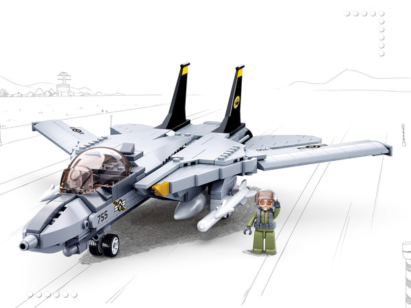 F-14 US Tomcat Fighter Jet - 404 Pieces - M38-B0755