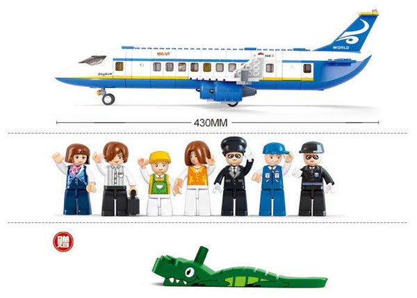 Skybus Plane and Ground Vehicles M38-B0366