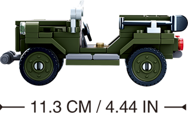 GAZ-67 LIGHT WW2 Command Jeep  112PCS