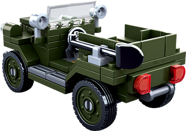 GAZ-67 LIGHT WW2 Command Jeep  112PCS