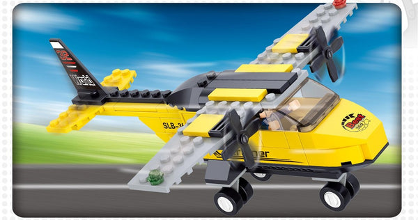 Yellow Training Plane M38-B0360